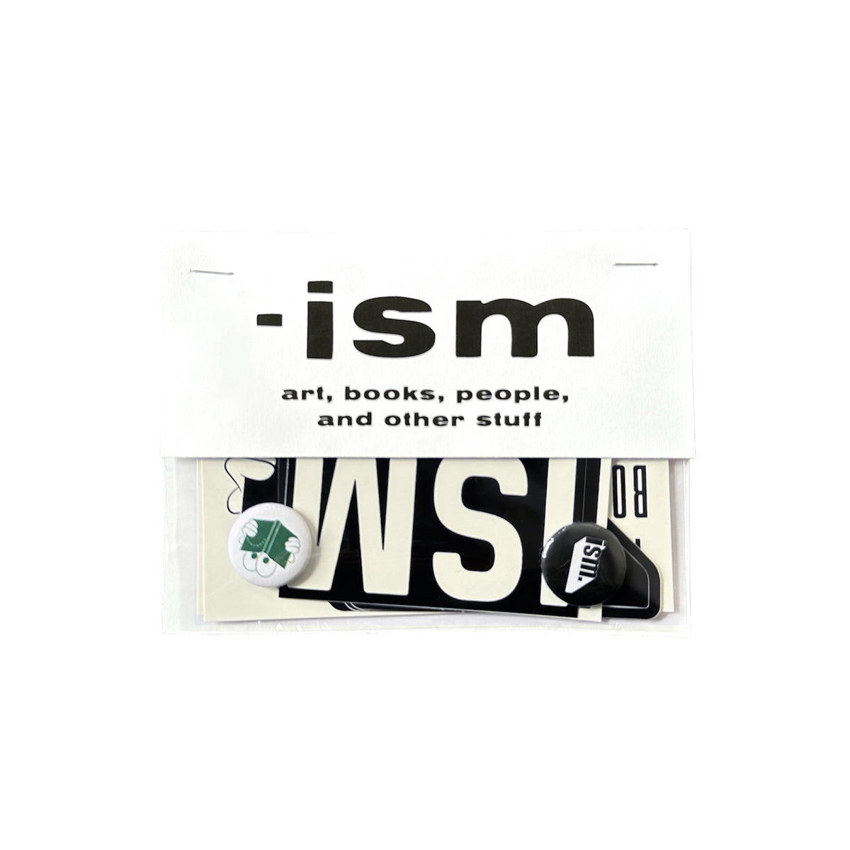 Sticker & Badge Pack – -ism